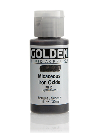 Golden Fluid Akryl 30ml - 2460 Micaceous Iron Oxide