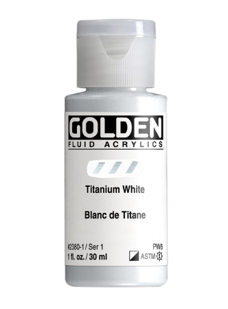 Golden Fluid Akryl 30ml - 52380 Titanium White