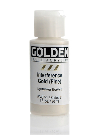 Golden Fluid Akryl 30ml - 2467 Interference Gold Fine