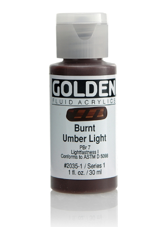 Golden Fluid Akryl 30ml - 2035 Burnt Umber Light