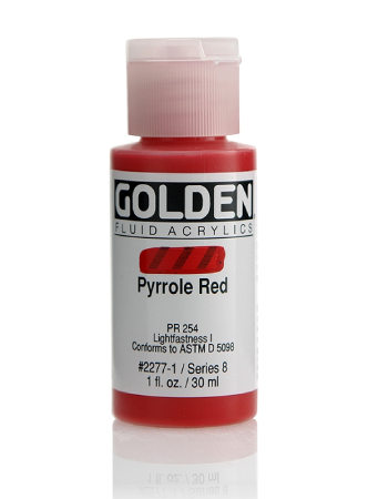 Golden Fluid Akryl 30ml - 2277 Pyrrole Red
