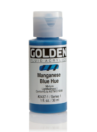 Golden Fluid Akryl 30ml - 2437 Manganese Blue Hue