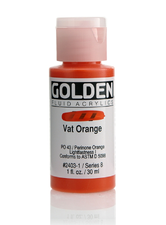 Golden Fluid Akryl 30ml - 2403 Vat Orange