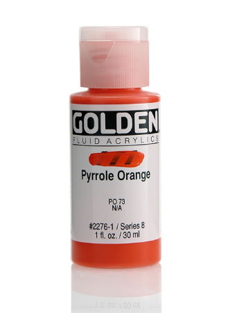 Golden Fluid Akryl 30ml - 2276 Pyrrole Orange
