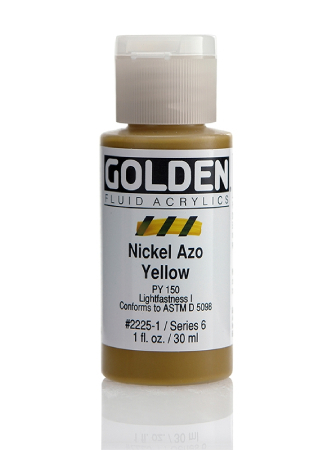 Golden Fluid Akryl 30ml - 2225 Nickel Azo Yellow