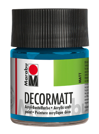 Marabu Decormatt 50ml - 056 Cyan