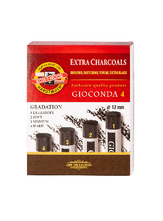 Koh-i-Noor Gioconda Kullstifter Sort 8694 - 4 ass., 