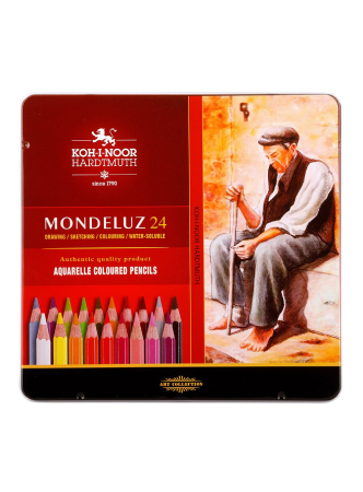 Koh-i-Noor Mondeluz Akvarellblyant 24stk, 