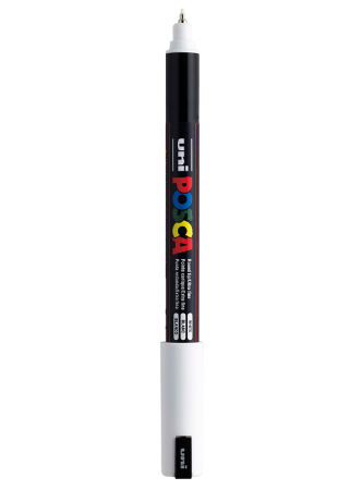 Uni POSCA PC-1MR - Ultra-Fine 0,7mm - 1 White, 