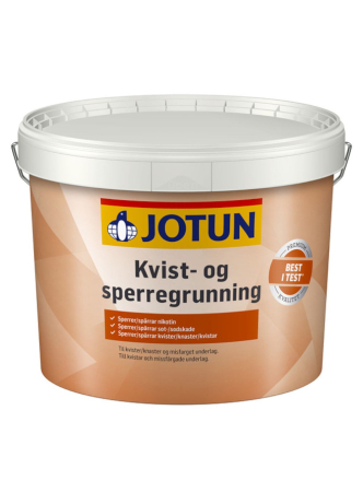 JOTUN KVIST OG SPERRGRUNN 9LTR, 