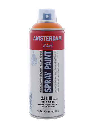Amsterdam Spray 400ml - 231 Gold ochre, 