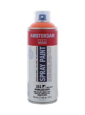 Amsterdam Spray 400ml - 351 Vermilion light, 