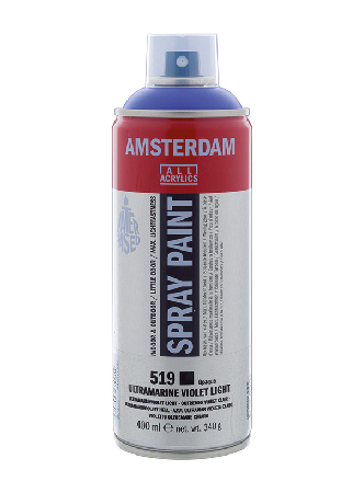 Amsterdam Spray 400ml - 519 Ultramarine violet light, 