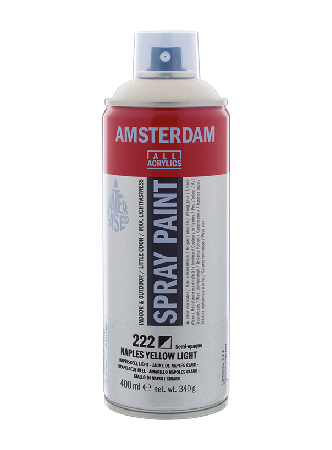 Amsterdam Spray 400ml - 222 Naples yellow light, 