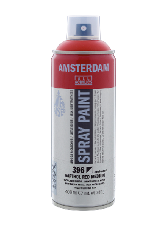 Amsterdam Spray 400ml - 396 Napthol red medium, 