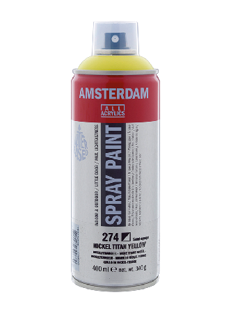 Amsterdam Spray 400ml - 274 Nickel titan yellow, 