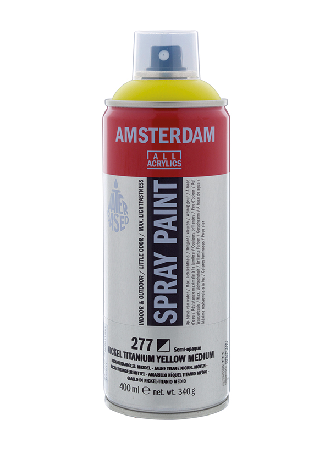 Amsterdam Spray 400ml - 277 Nickel titanium yellow medium, 