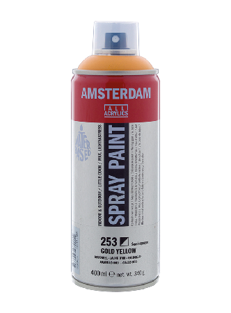 Amsterdam Spray 400ml - 253 Gold yellow
