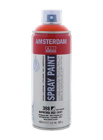Amsterdam Spray 400ml - 398 Naphthol red light