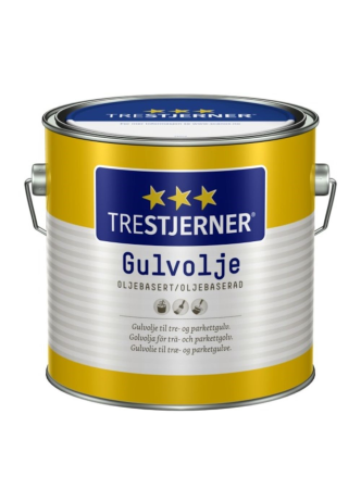 TRESTJERNER GULVOLJE 3LTR ALLE FARGER