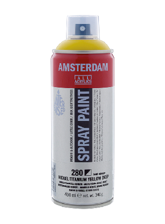 Amsterdam Spray 400ml - 280 Nickel titanium yellow deep, 