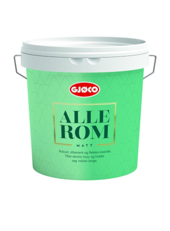 GJØCO ALLE ROM 3LTR ALLE FARGER, 