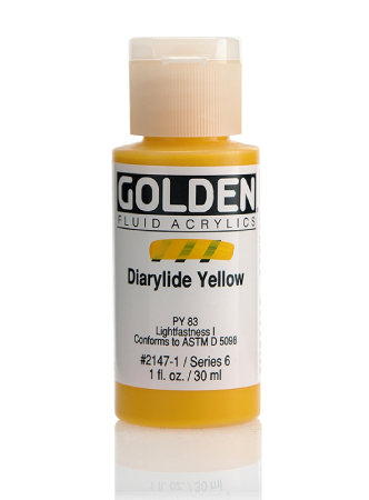 Golden Fluid Akryl 30ml - 2147 Diarylide Yellow