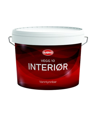GJØCO INTERIØR 10 10LTR ALLE FARGER