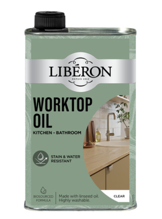 LIBERON WORKTOP OIL KLAR 0,5LTR, 