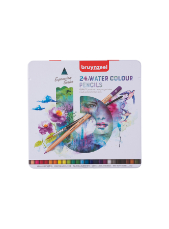 Bruynzeel Expression Akvarellblyanter - Sett 24stk