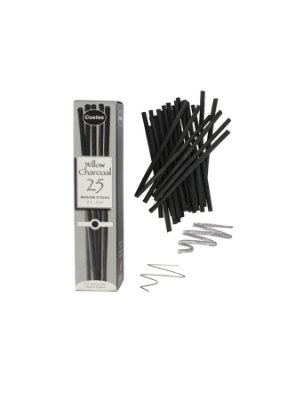 Coates Willow Kull - Medium 5-6mm - 25stk