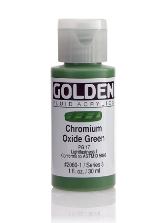 Golden Fluid Akryl 30ml - 2060 Chromium Oxide Green