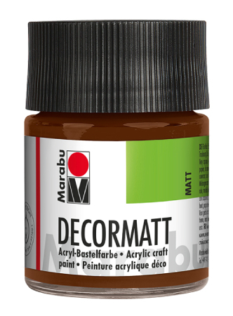 Marabu Decormatt 50ml - 047 Lys brun