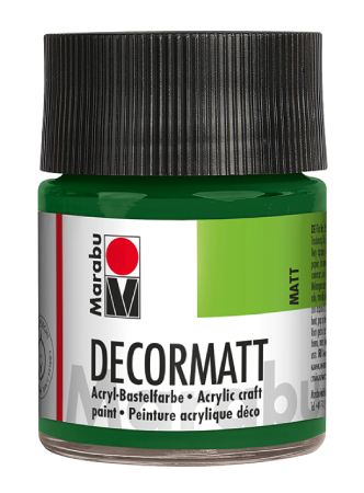 Marabu Decormatt 50ml - 065 Olivengrønn