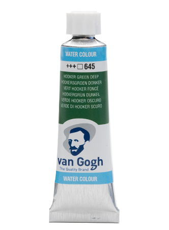 Van Gogh Akvarelltube 10 ml 645 Hooker green D