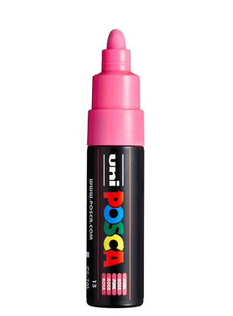 Uni POSCA PC-7M - Bullet 4,5-5,5mm - 13 Pink, 