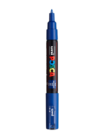 Uni POSCA PC-1M - Extra-Fine 0,7-1mm - 33 Blue, 