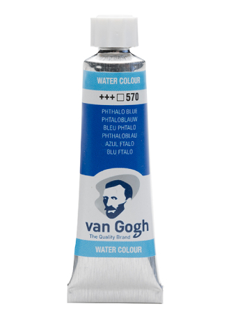 Van Gogh Akvarelltube 10 ml 570 Pthalo blue