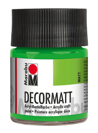 Marabu Decormatt 50ml - 066 Gulgrønn