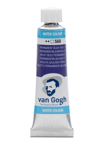 Van Gogh Akvarelltube 10 ml 568 Perm. blue violet