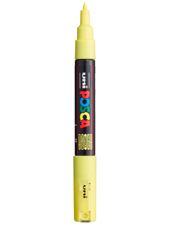 Uni POSCA PC-1M - Extra-Fine 0,7-1mm - P2 Sunshine Yellow, 
