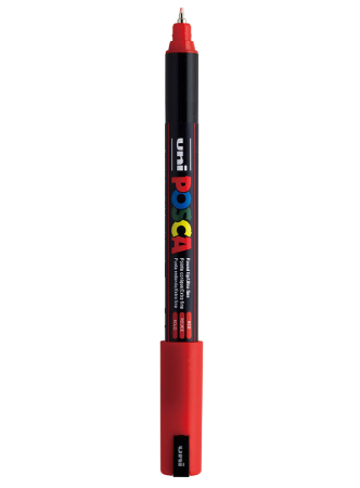 Uni POSCA PC-1MR - Ultra-Fine 0,7mm - 15 Red, 