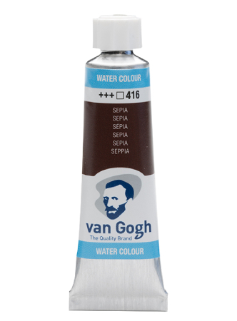 Van Gogh Akvarelltube 10 ml 416 Sepia