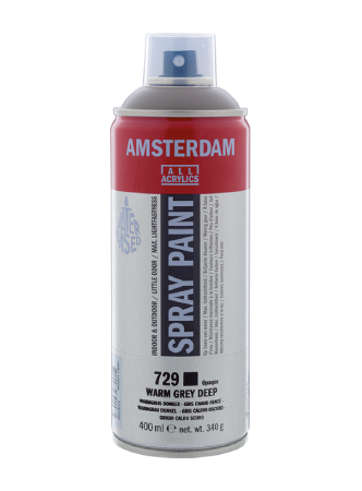 Amsterdam Spray 400ml - 729 Warm grey deep, 