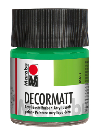 Marabu Decormatt 50ml - 062 Lys grønn