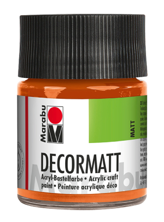 Marabu Decormatt 50ml - 013 Orange