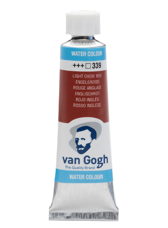 Van Gogh Akvarelltube 10 ml 339 Light oxide red