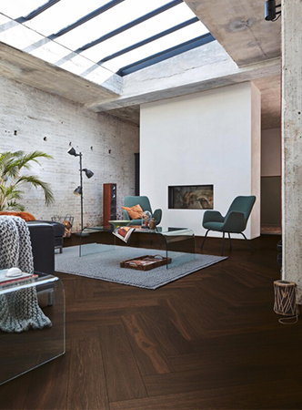 Fiskebensparkett | Meister PS 500 - Smoked Oak Harmonious 9018, Meister