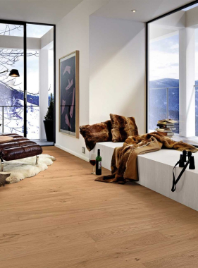 Meister Lindura HD 400 205 mm Oak Lively 8914 Herdet Tregulv, Meister
